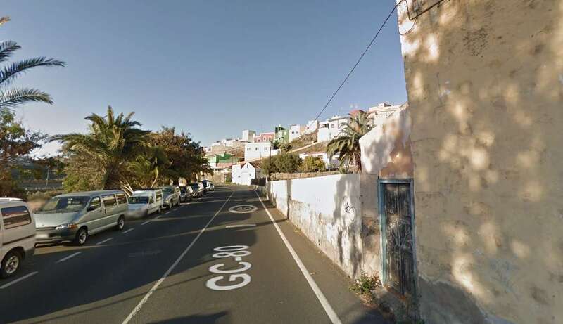 Sector de Siete Puentes, junto al Barranco Real de Telde/Google Maps.